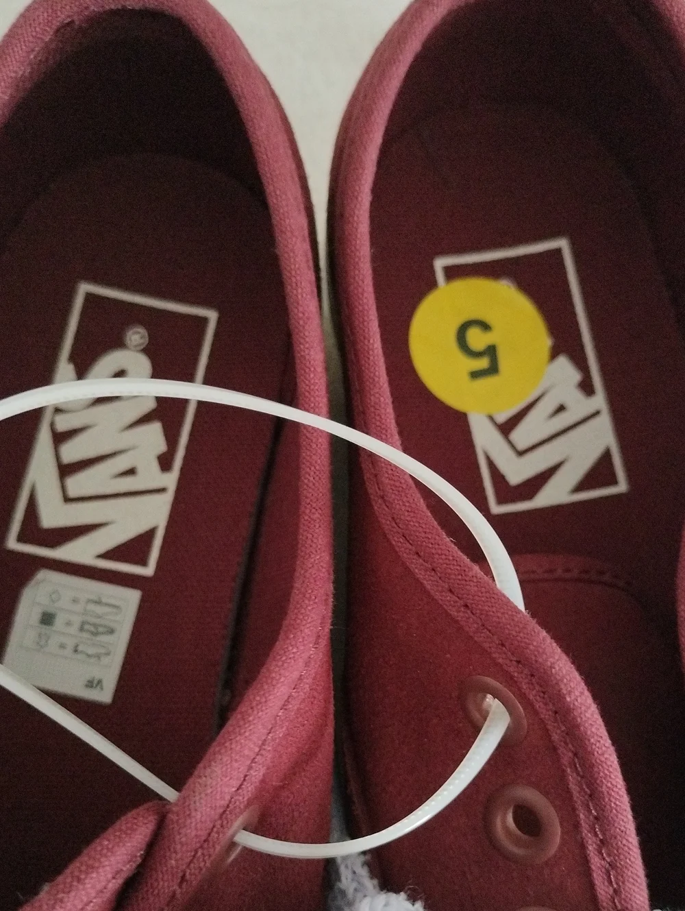 Vans Lowpro Fat Lace Sneakers Size 5